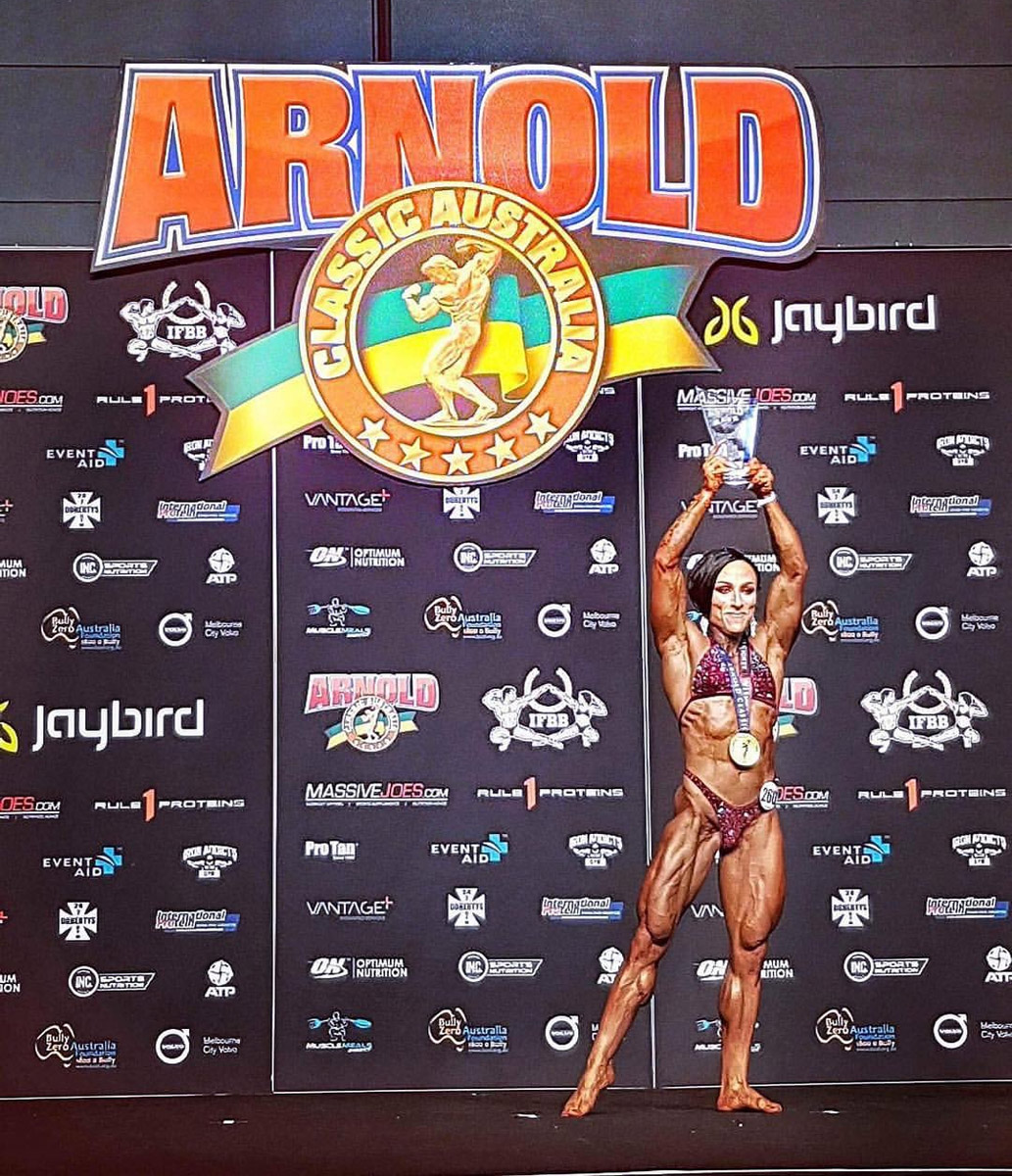 Karol�na Borkovcov� na Arnold Classic Australia 2017