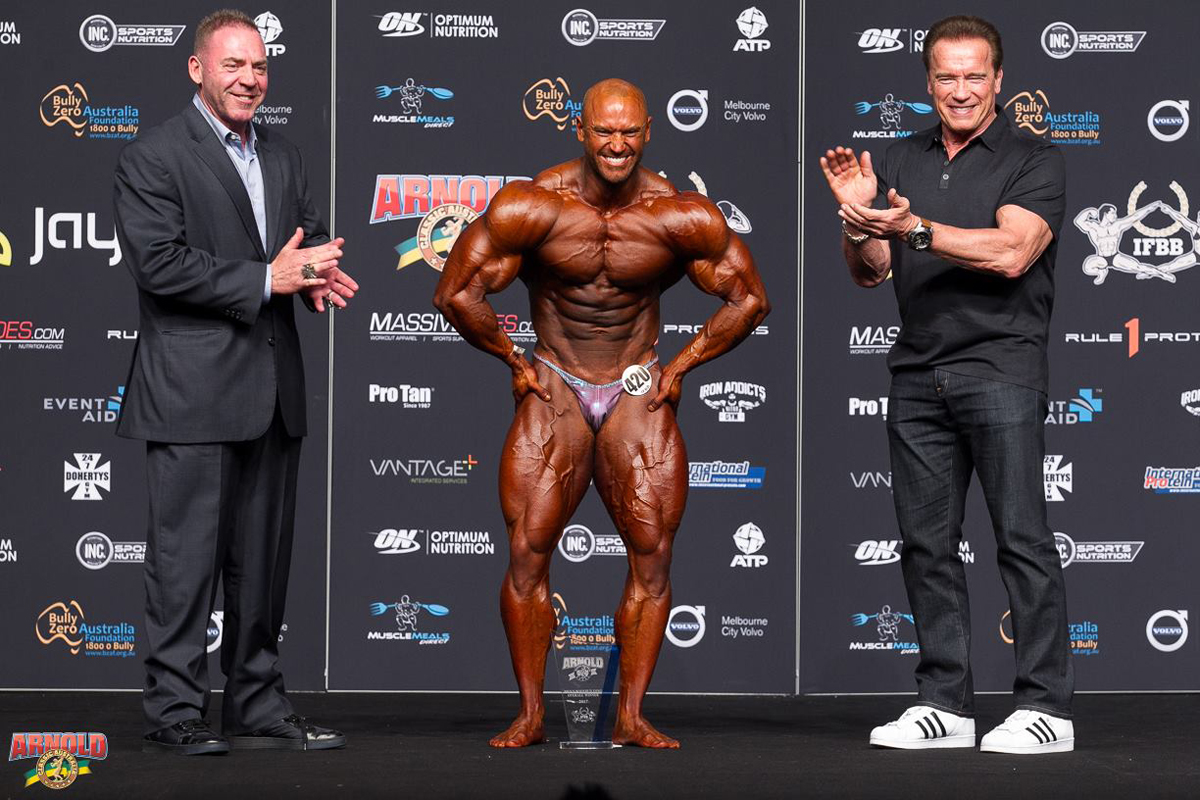 Tony Doherty, Nathan Williamson, Arnold Schwarzenegger