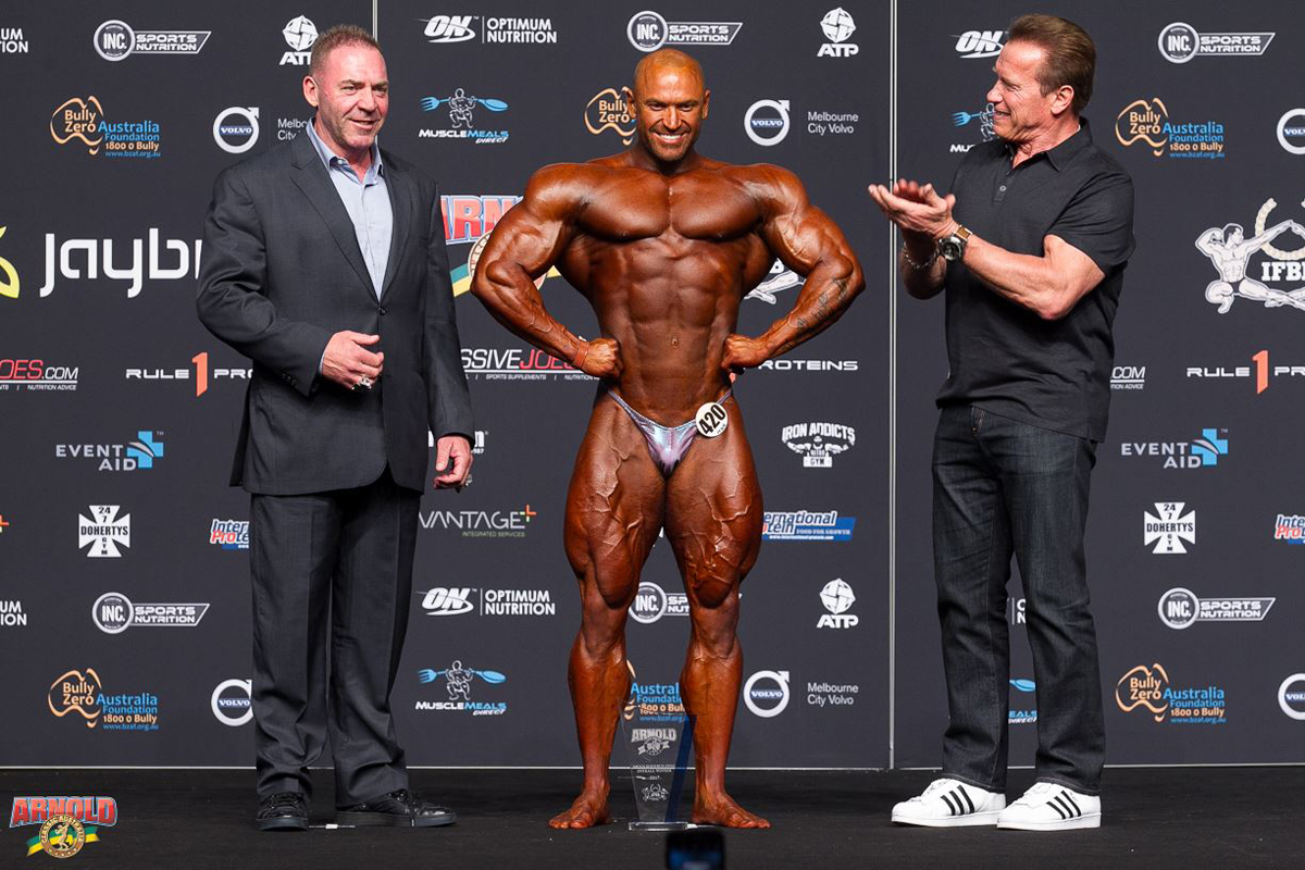 Tony Doherty, Nathan Williamson, Arnold Schwarzenegger�