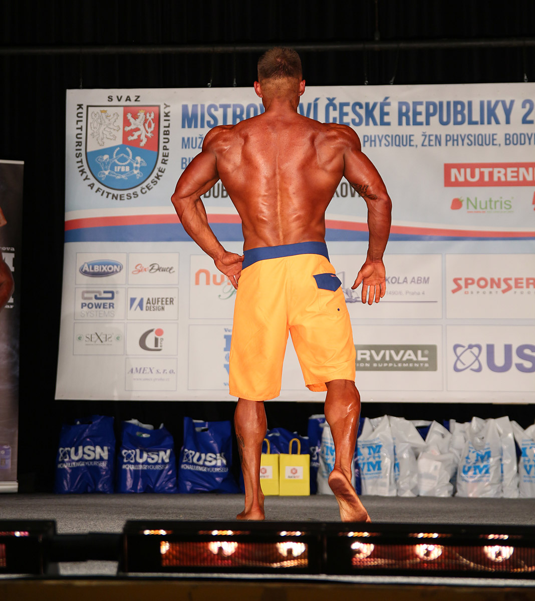 Patrik Pecka na Mistrovstv� �R mu�� (v klasick� kulturistice a physique), �en a p�r� 2016