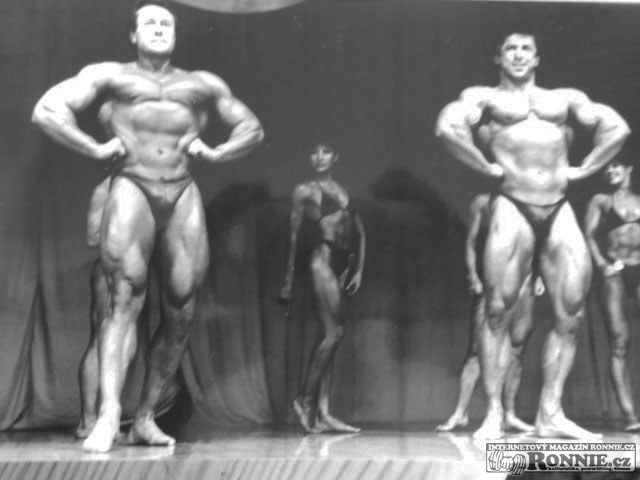Vladim�r Semer�d s Ji��m Mr��kem na GP Kaunas 1988�