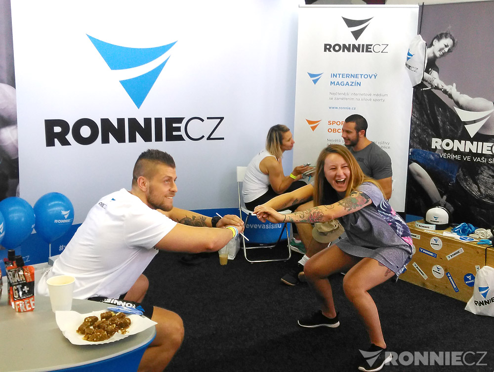Squat challenge na st�nku Ronnie.cz