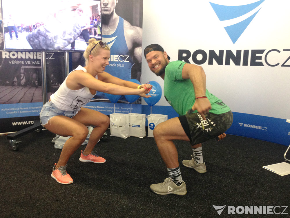 Squat challenge na st�nku Ronnie.cz