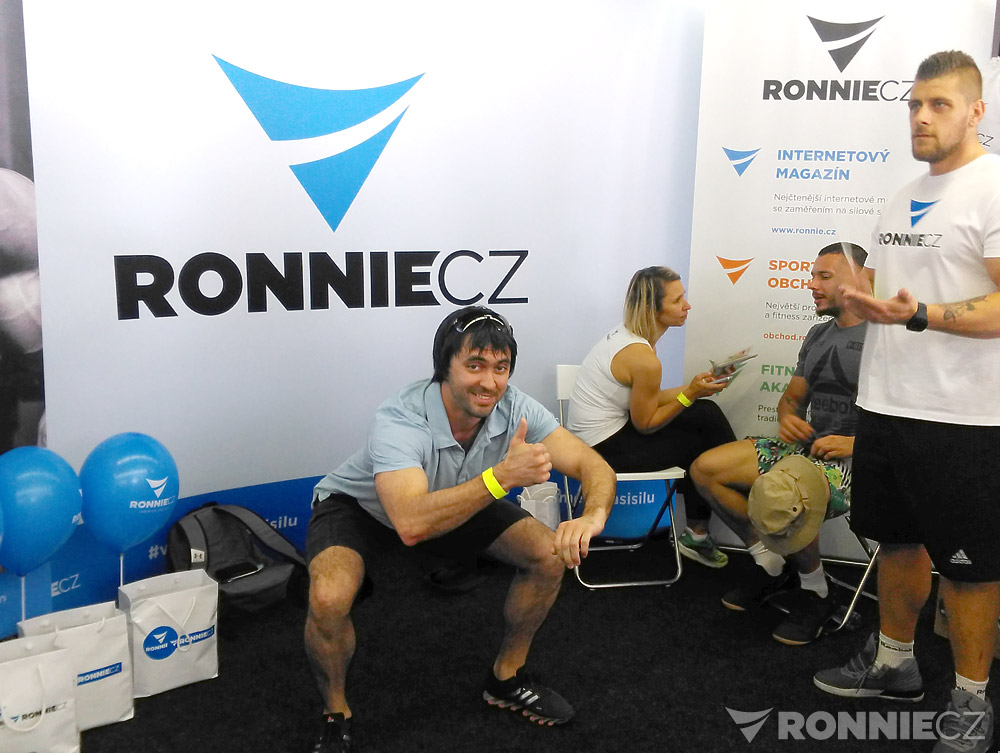Squat challenge na st�nku Ronnie.cz