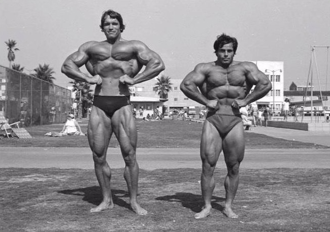 Arnold Schwarzenegger, Franco Columbu