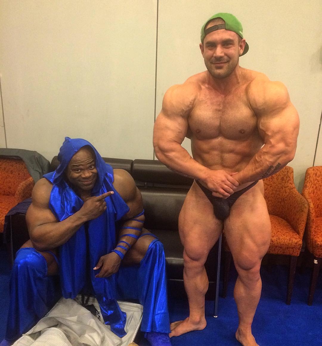 Kai Greene, Chris Pistolas