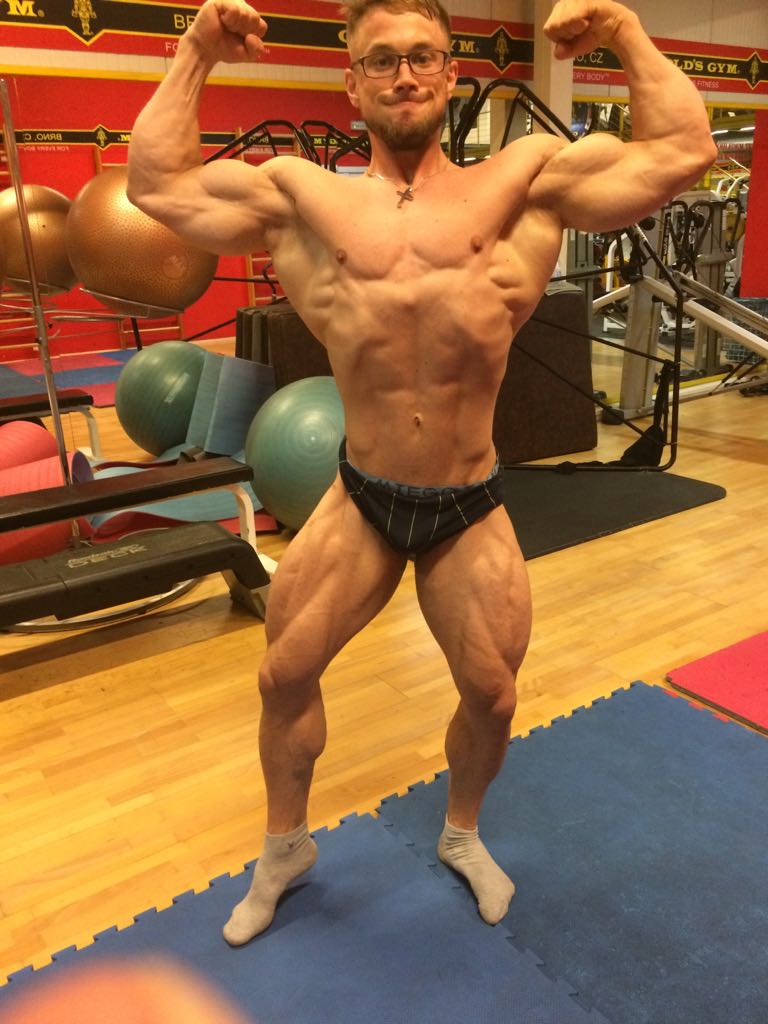 Pavel Koukal p�ed odletem na Arnold Classic Europe 2017