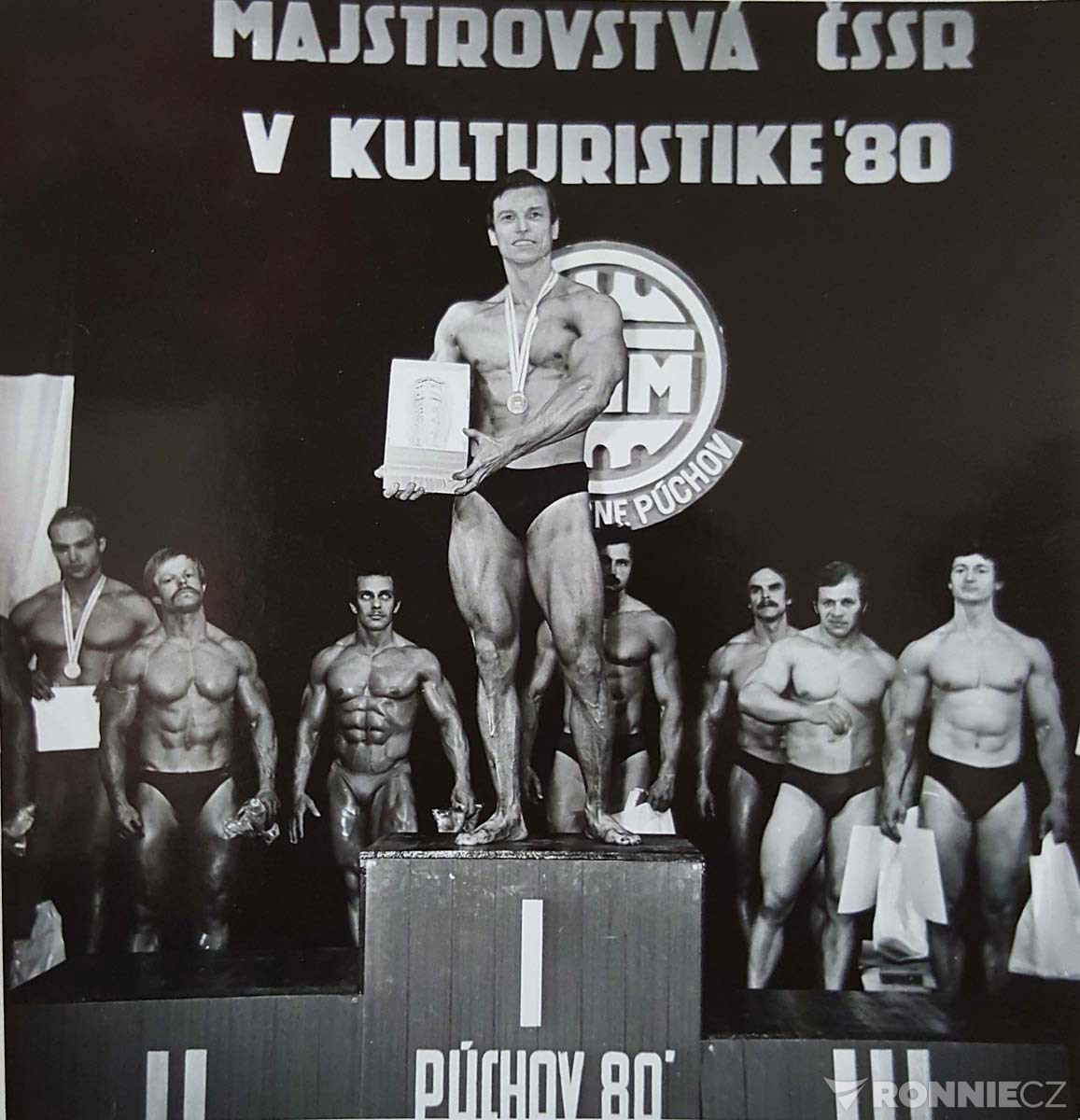 1980 MR �SSR P�chov - Bohumil Div�lek � v�t�z poh�ru za nejlep�� volnou sestavu
