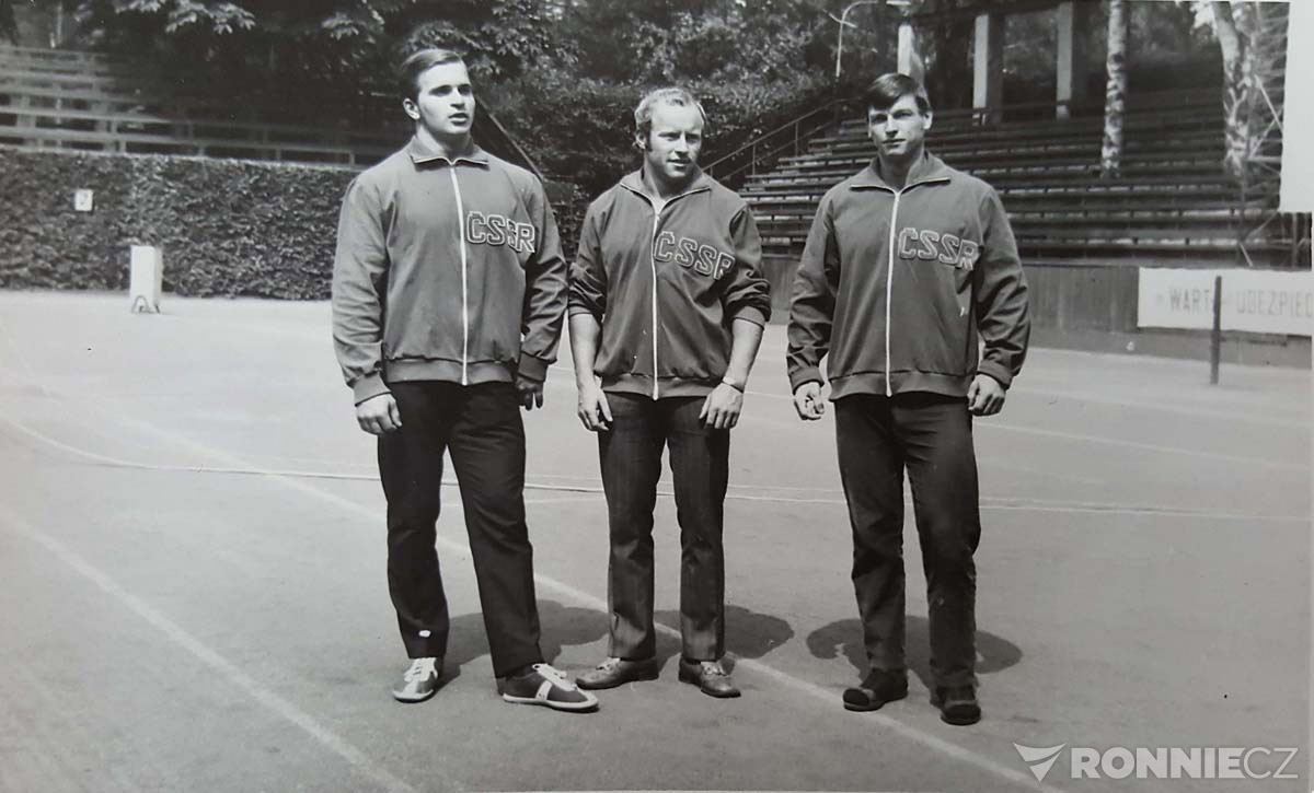 1970 Polsko, Sopoty - n�rodn� t�m �SSR, zleva �najdr, Tr�ka, Div�lek