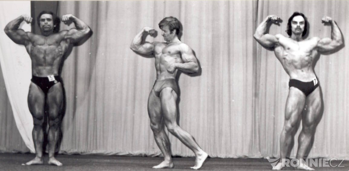 1977 Mistrovstv� �SR � v�t�zov� kategori� � zleva Hovorka, Svoboda a Dantlinger
