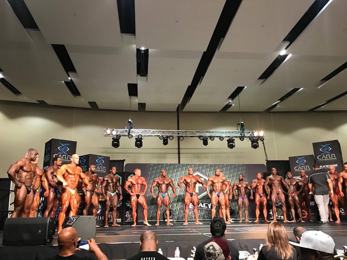 Kulturistika mu�� open na Ferrigno Legacy 2017�