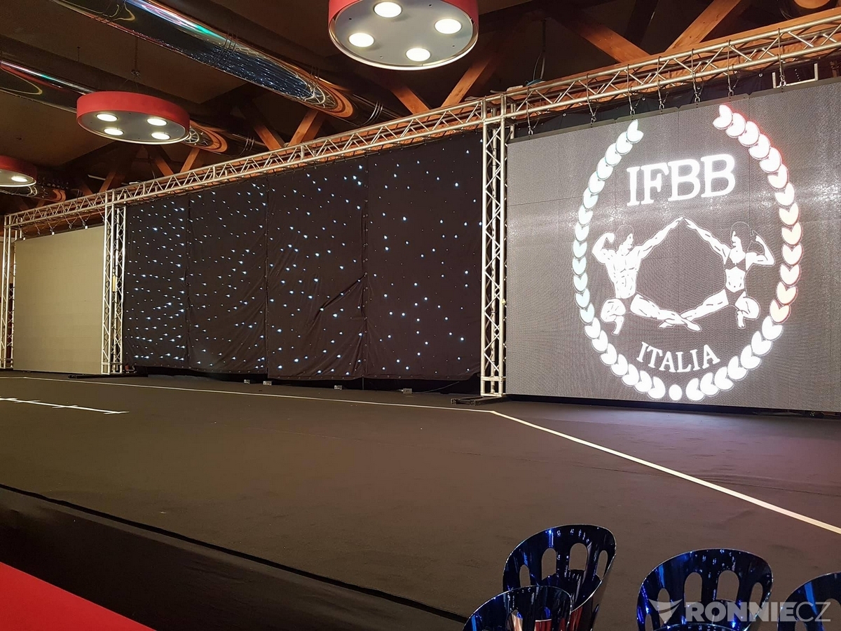 P�dium IFBB Diamond Cup Milano 2017��