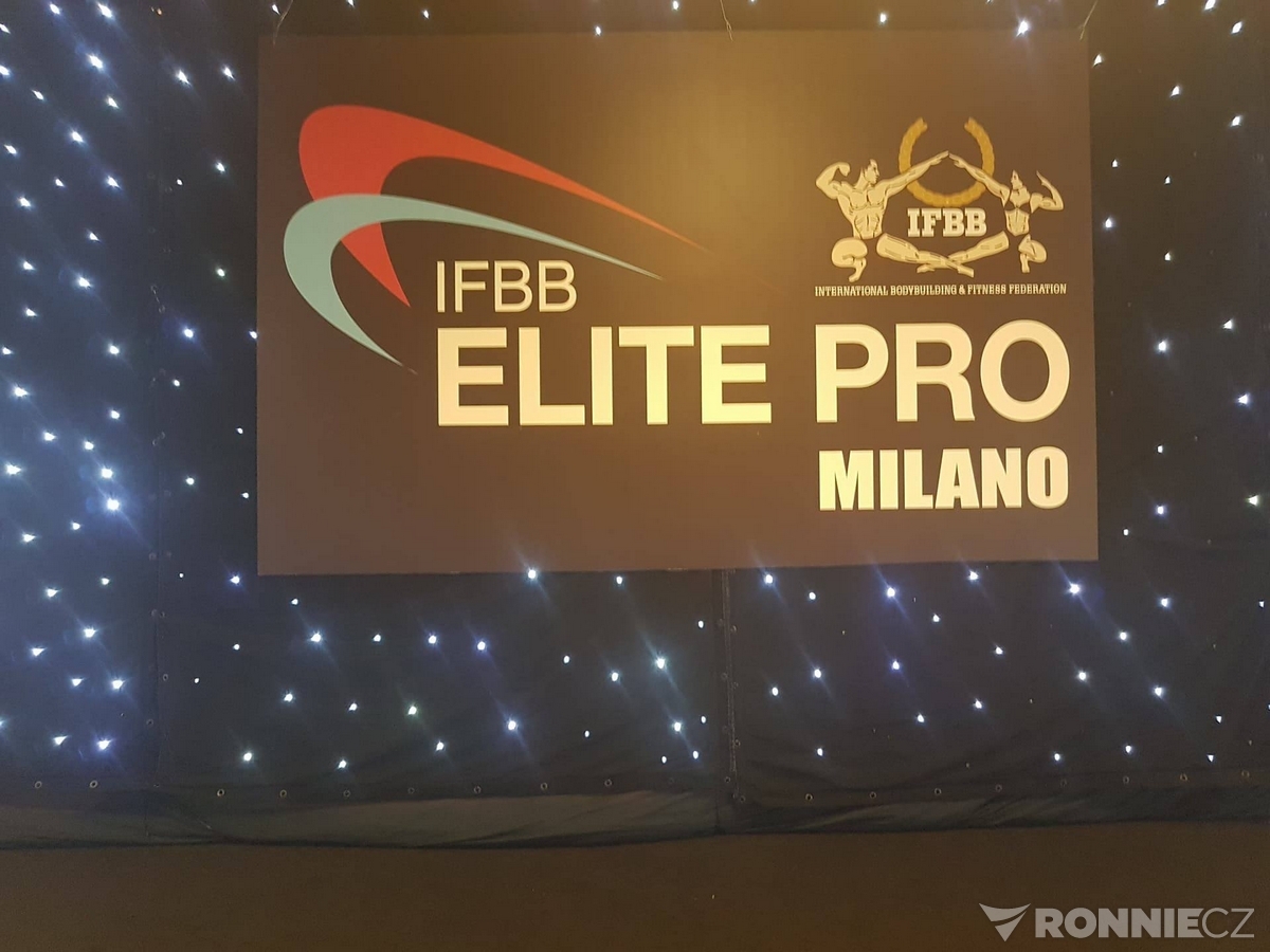 Prezentace ��astn�k� IFBB Elite Pro Milano 2017�