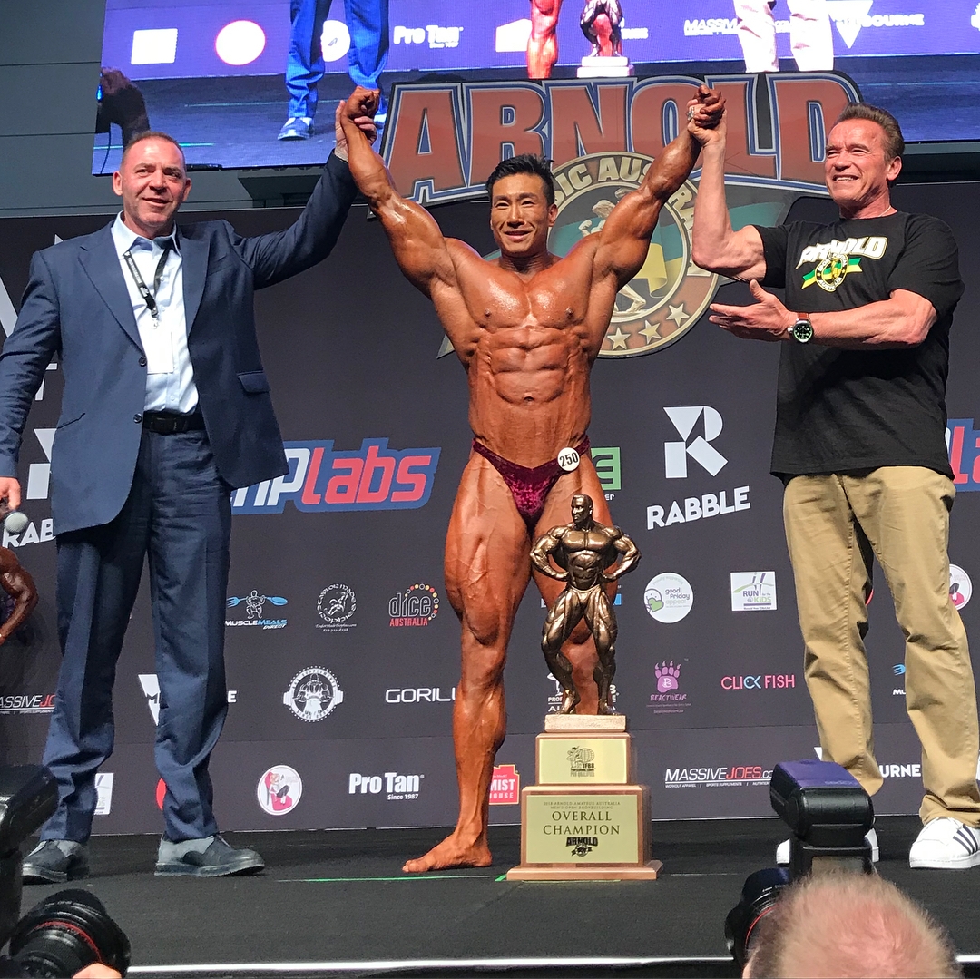 Tony Doherty, Byung Chan Chae, Arnold Schwarzenegger