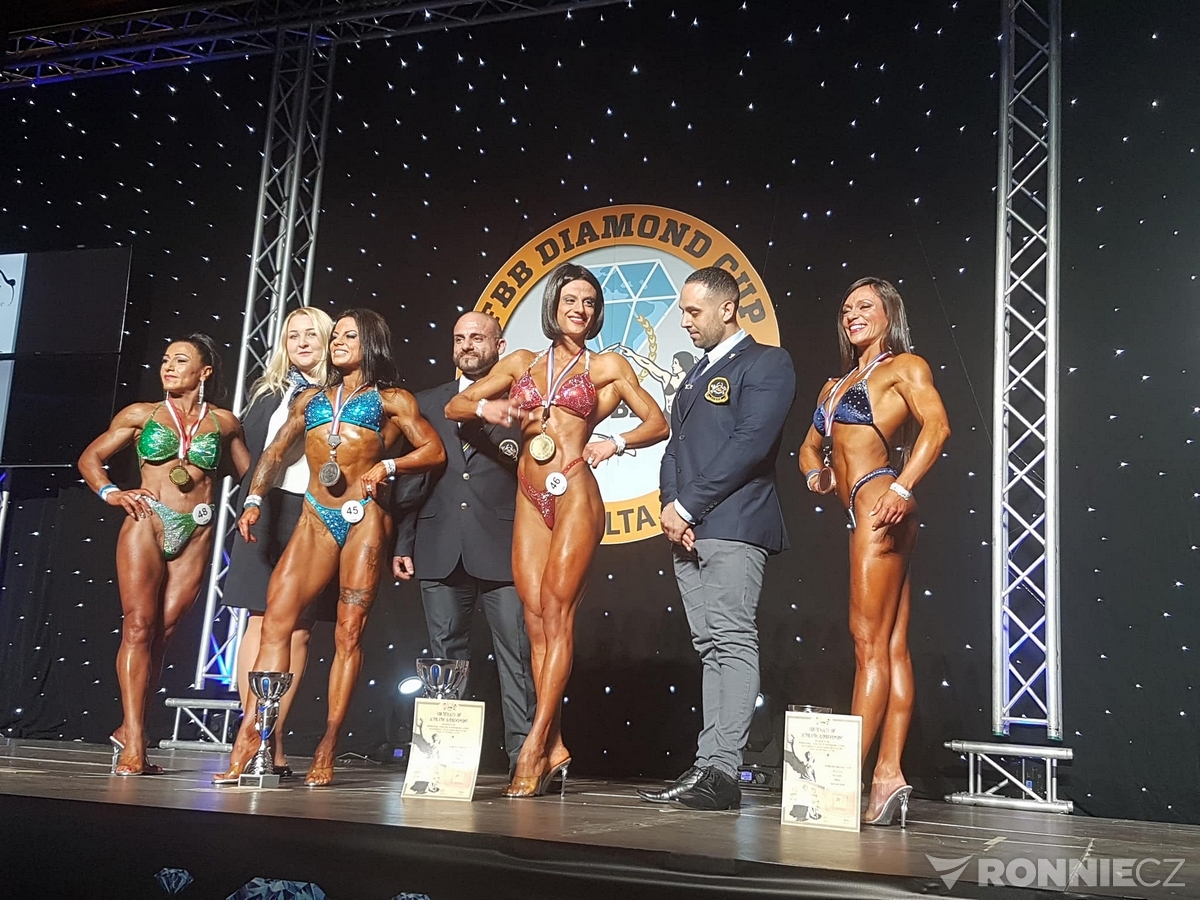 Bodyfitness �en masters na IFBB Diamond Cup Malta 2018�