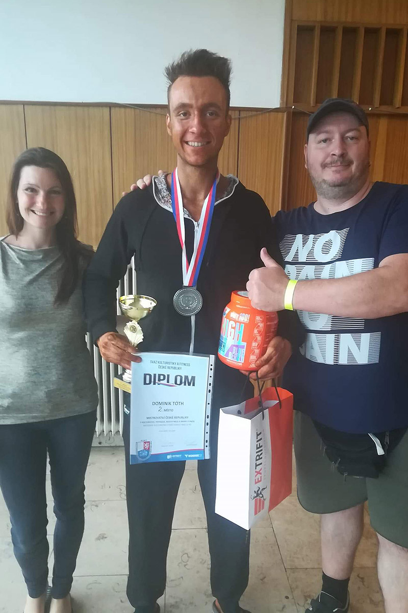 Dominik T�th na M�R dorostu a junior� 2018  �