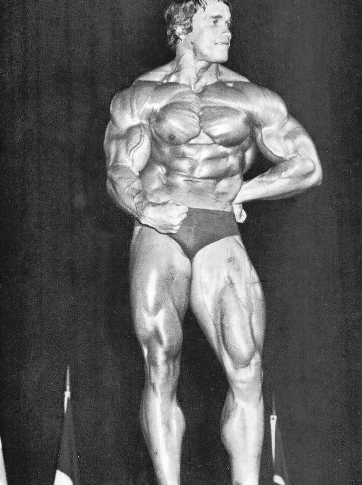 Arnold Schwarzenegger na Mr. Olympia 1974