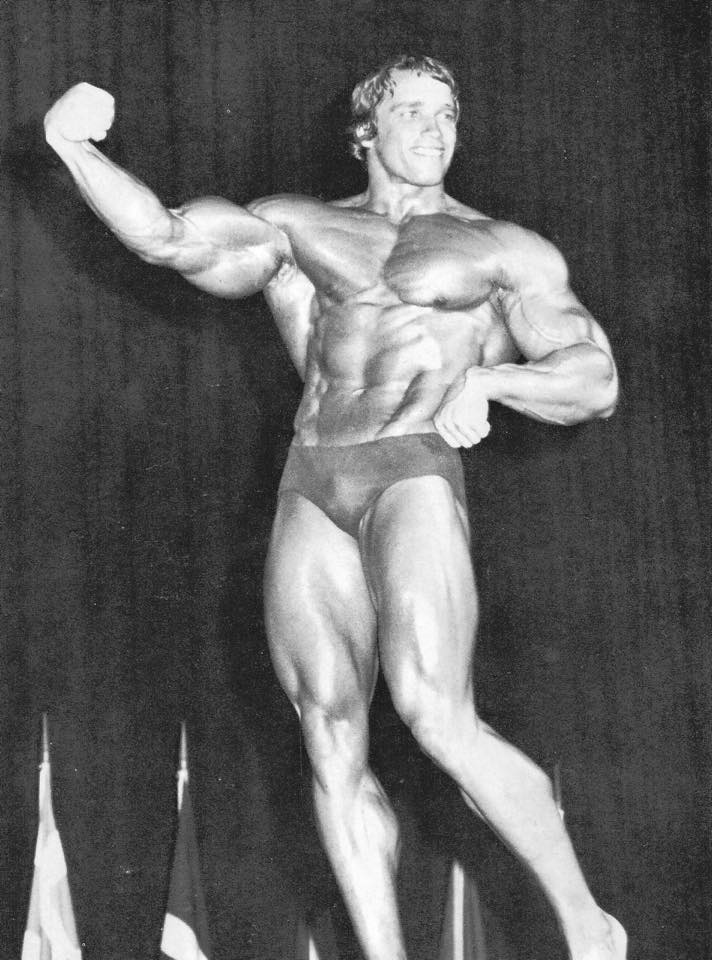 Arnold Schwarzenegger na Mr. Olympia 1974