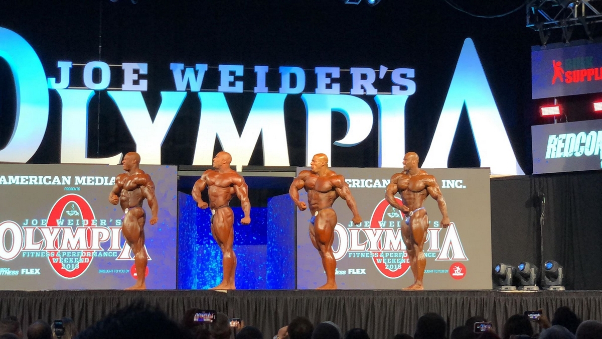 Phil Heath, Sergio Oliva Jr., Mamdouh Elssbiay, Juan Morel��
