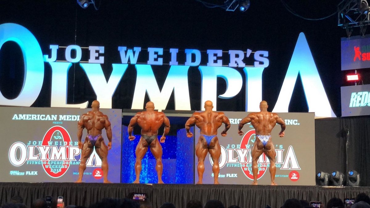 Phil Heath, Sergio Oliva Jr., Mamdouh Elssbiay, Juan Morel��