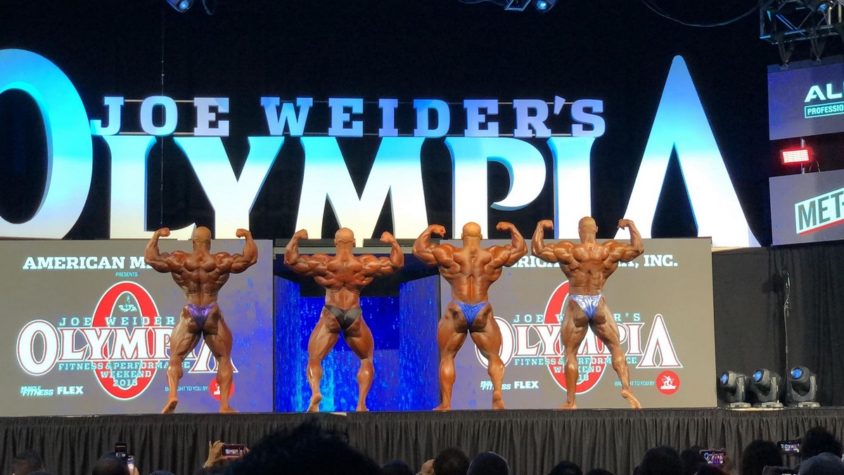 Phil Heath, Sergio Oliva Jr., Mamdouh Elssbiay, Juan Morel��