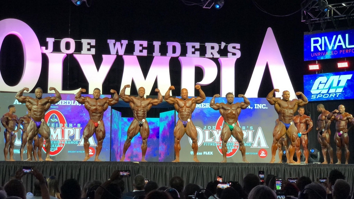 Brandon Curry, Roelly Winklaar, Shawn Rhoden, Phil Heath, William Bonac, Mamdouh Elssbiay�