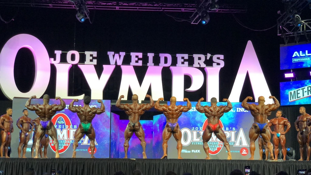 Brandon Curry, William Bonac, Shawn Rhoden, Phil Heath, Roelly Winklaar, Mamdouh Elssbiay�