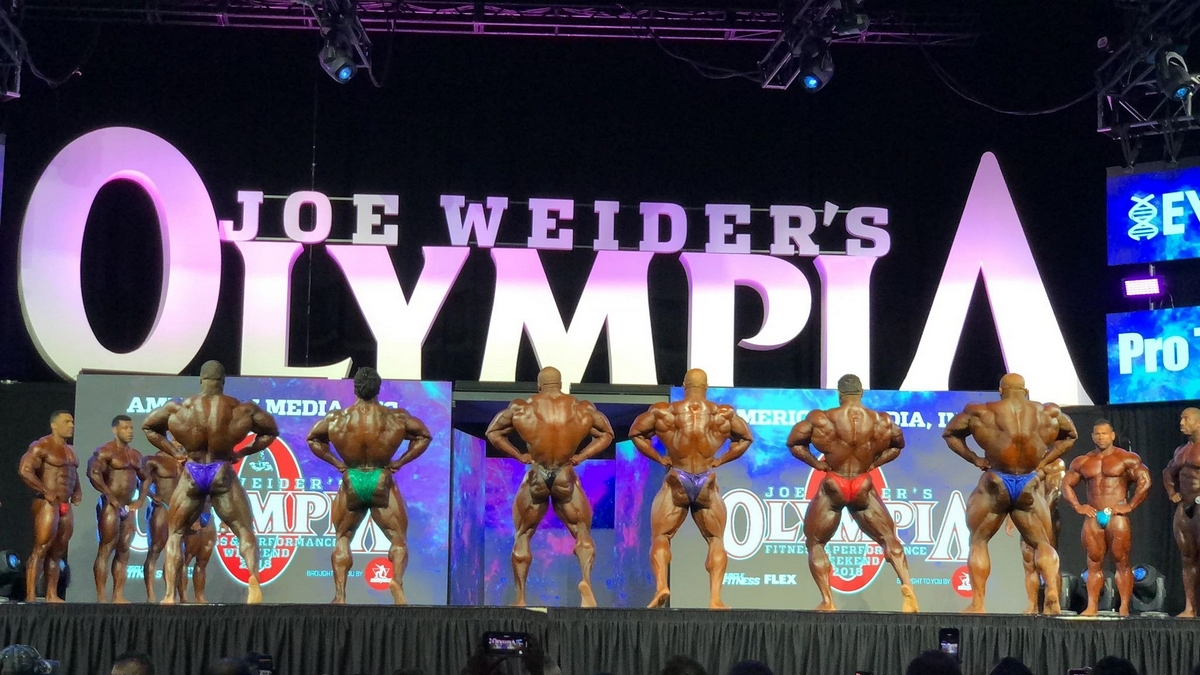 Brandon Curry, William Bonac, Shawn Rhoden, Phil Heath, Roelly Winklaar, Mamdouh Elssbiay�