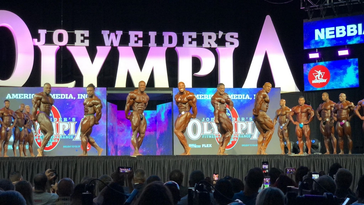 Brandon Curry, William Bonac, Shawn Rhoden, Phil Heath, Roelly Winklaar, Mamdouh Elssbiay�