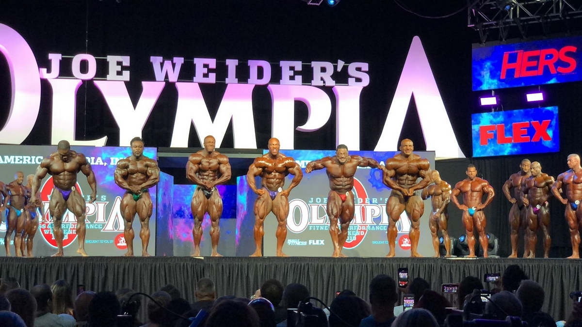 Brandon Curry, William Bonac, Shawn Rhoden, Phil Heath, Roelly Winklaar, Mamdouh Elssbiay�