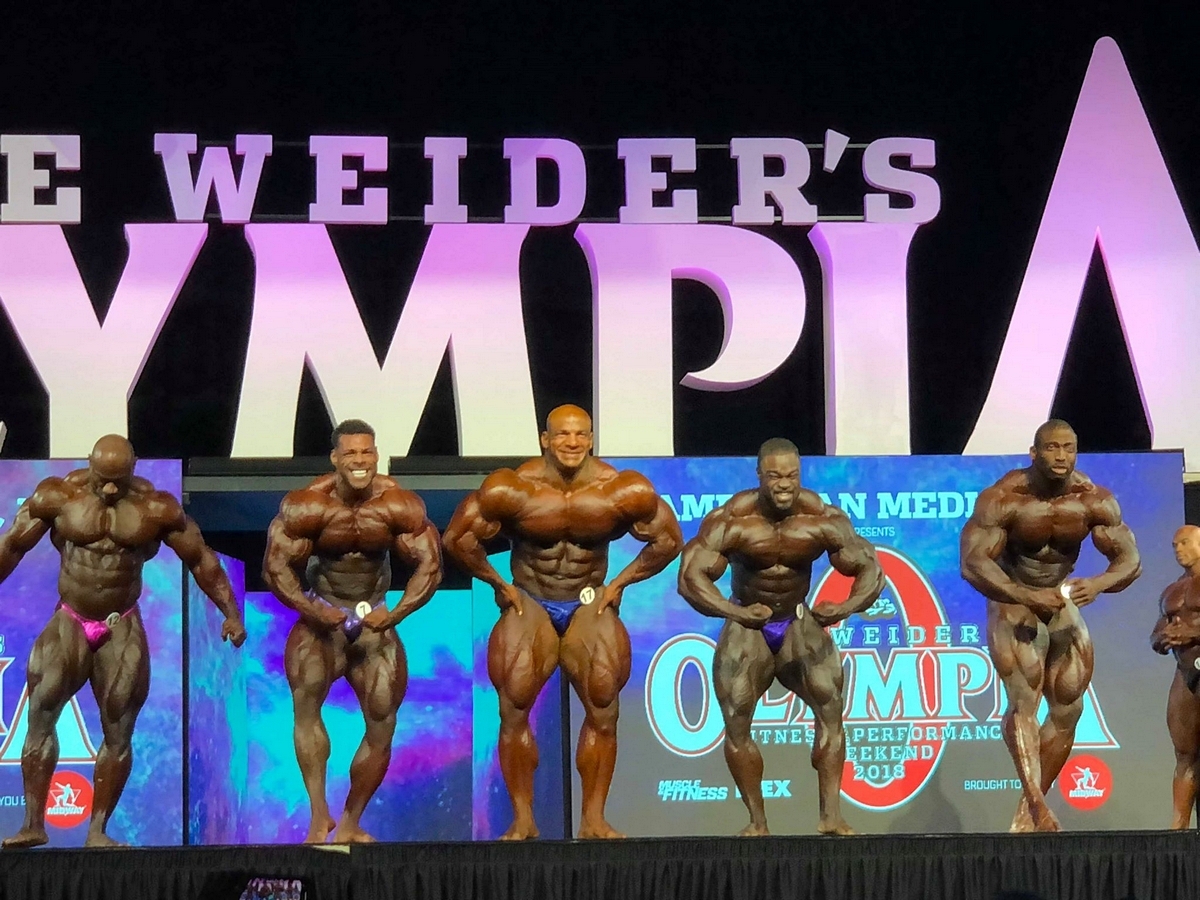Dexter Jackson, Nathan De Asha, Mamdouh Elssbiay, Brandon Curry, Cedric McMillan��
