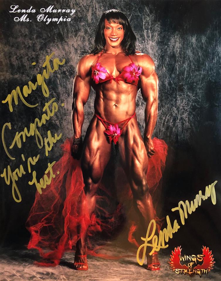�Autogram Lendy Murray pro Margitu Z�molovou
