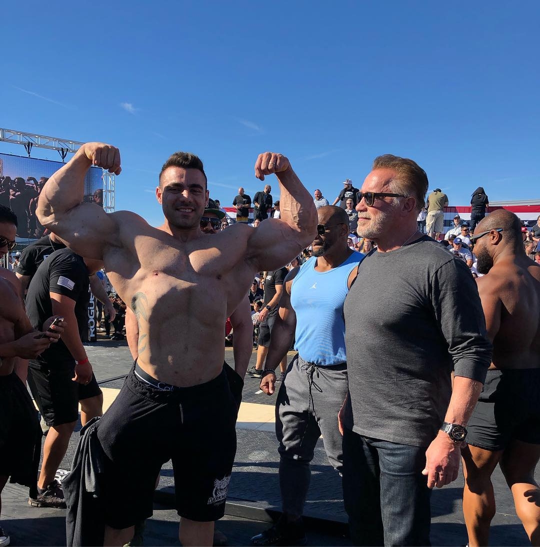 Rafael Brandao, Arnold Schwarzenegger�