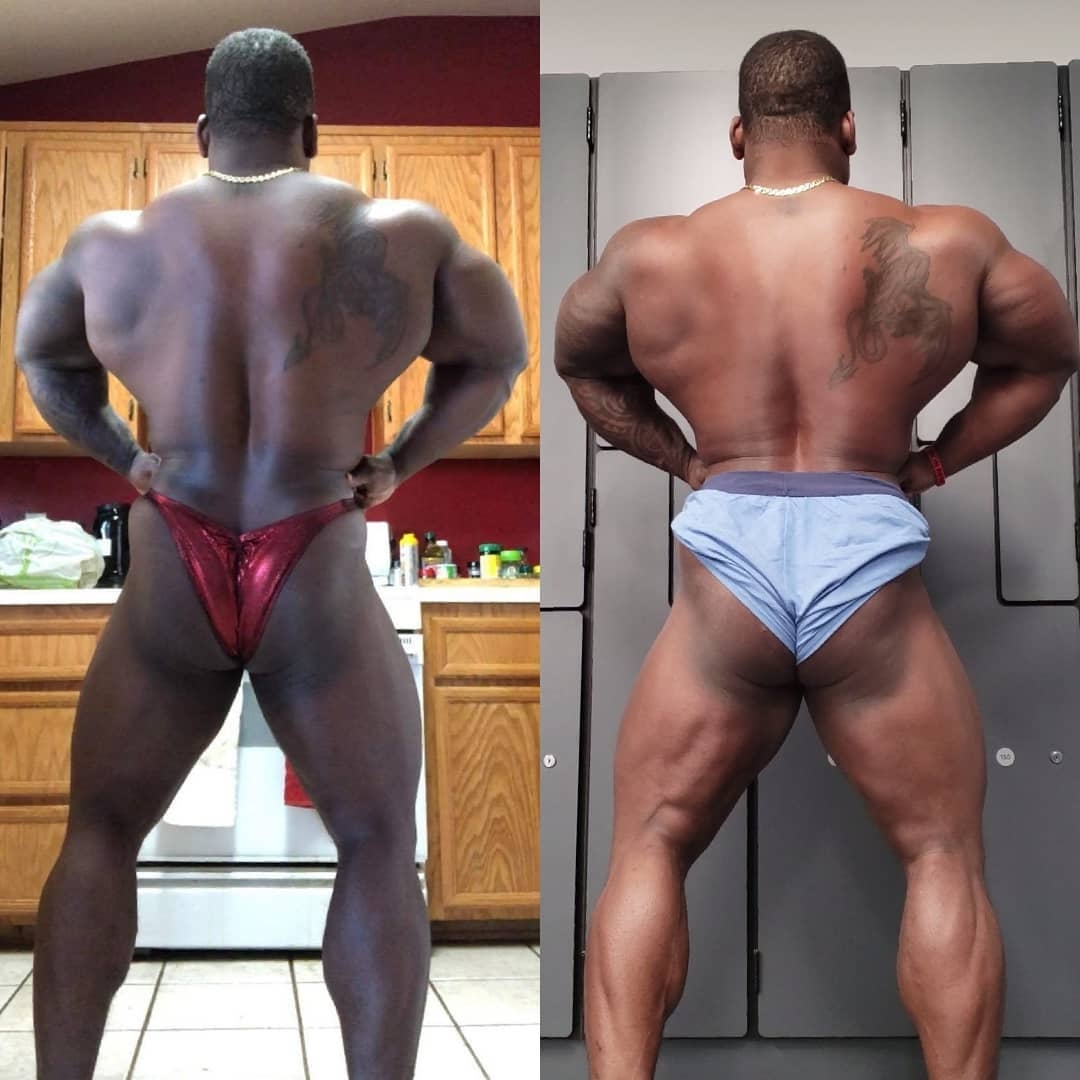 Dwayne Quamina 14 t�dn� p�ed Olympia 212 Showdown 2018 vs. 14 t�dn� p�ed New York Pro 2019