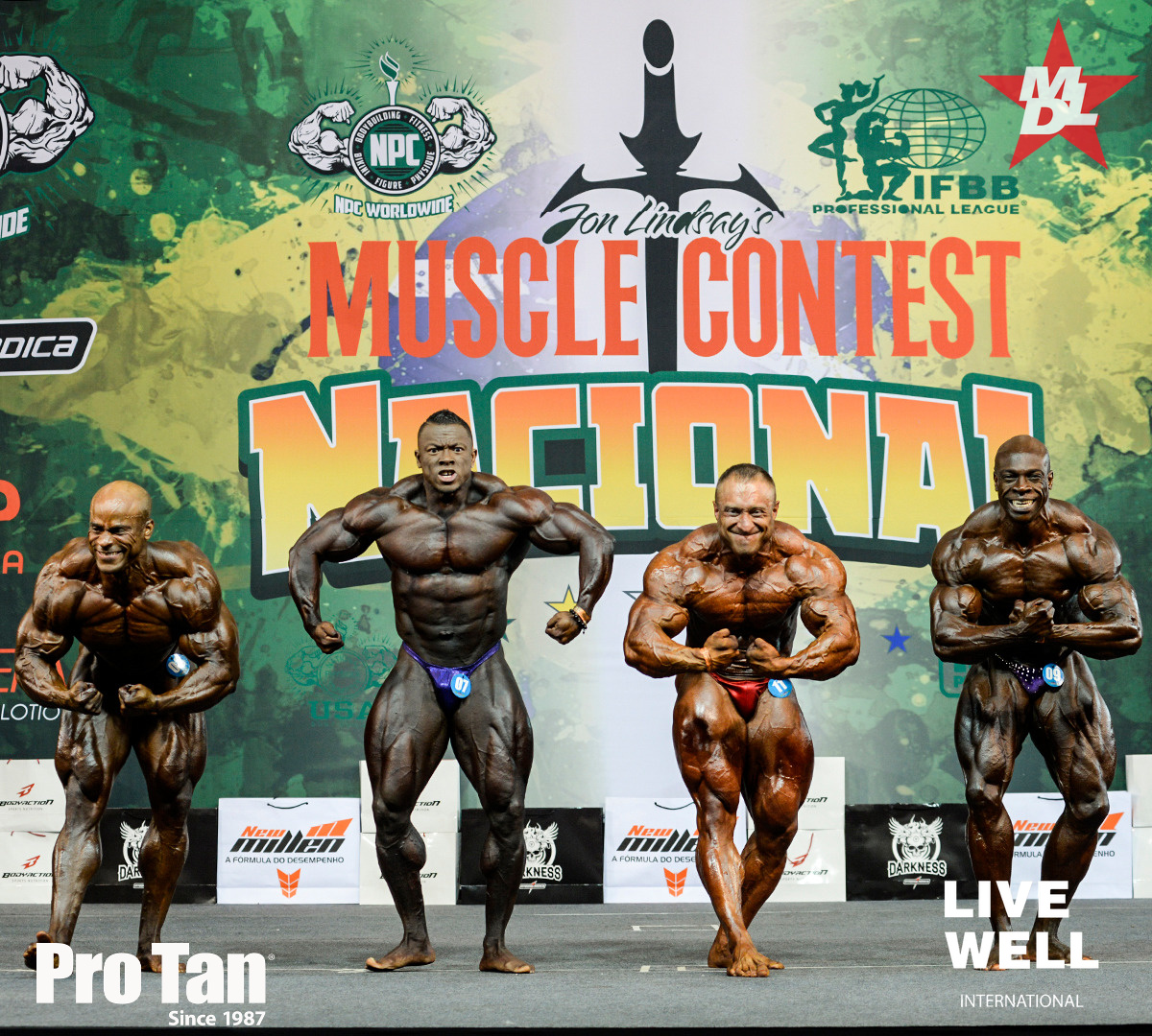 Lionardis Cardoza, Ricardo Correia, Oleh Kryvyi, Alex Dos Anjos