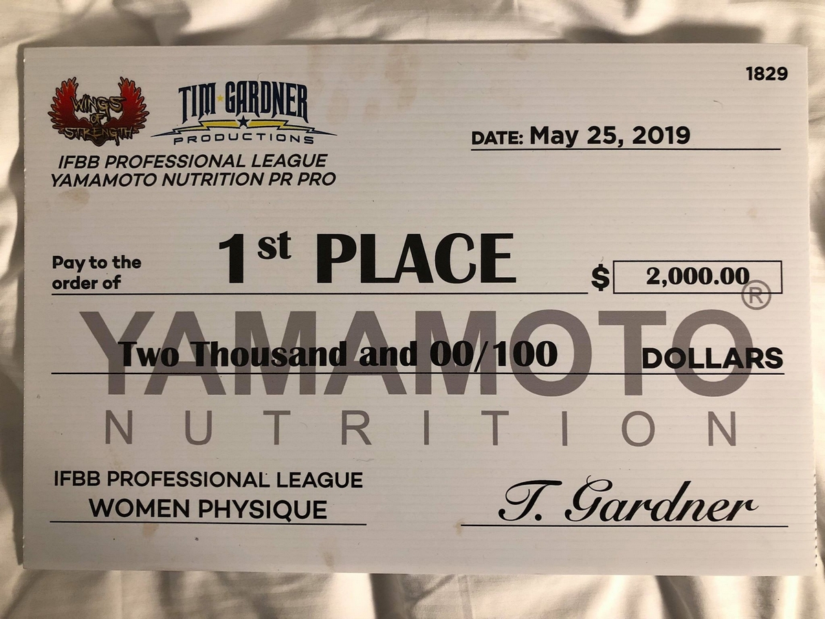 Wings of Strength Yamamoto Nutrition Puerto Rico Pro 2019 o�ima Margity Z�molov頠����