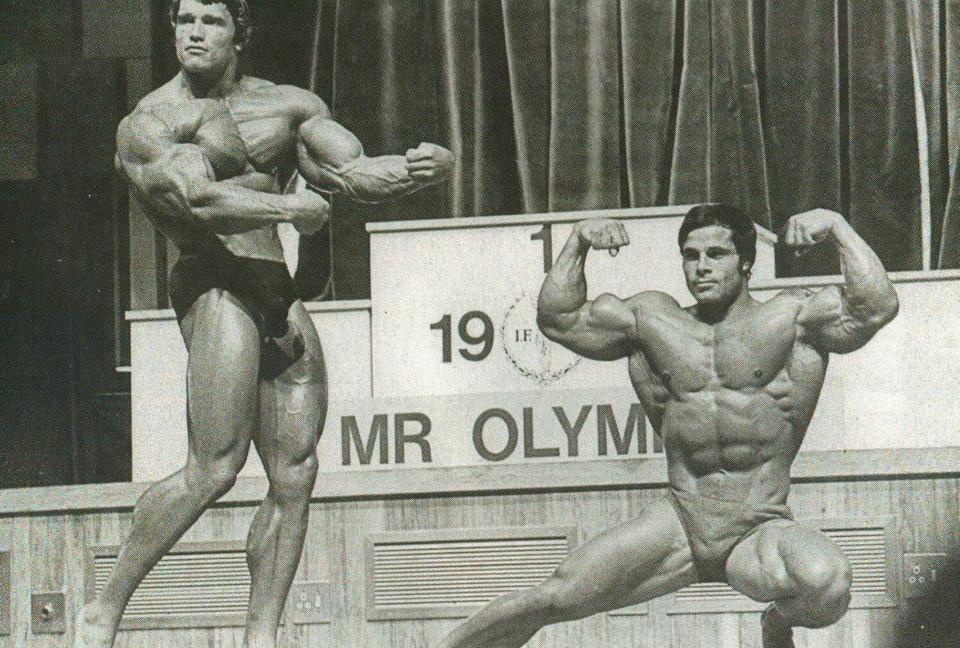 Arnold Schwarzenegger a Franco Columbu
