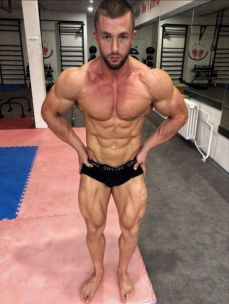 Nikolas Golas p�ed Arnold Classic Europe 2019