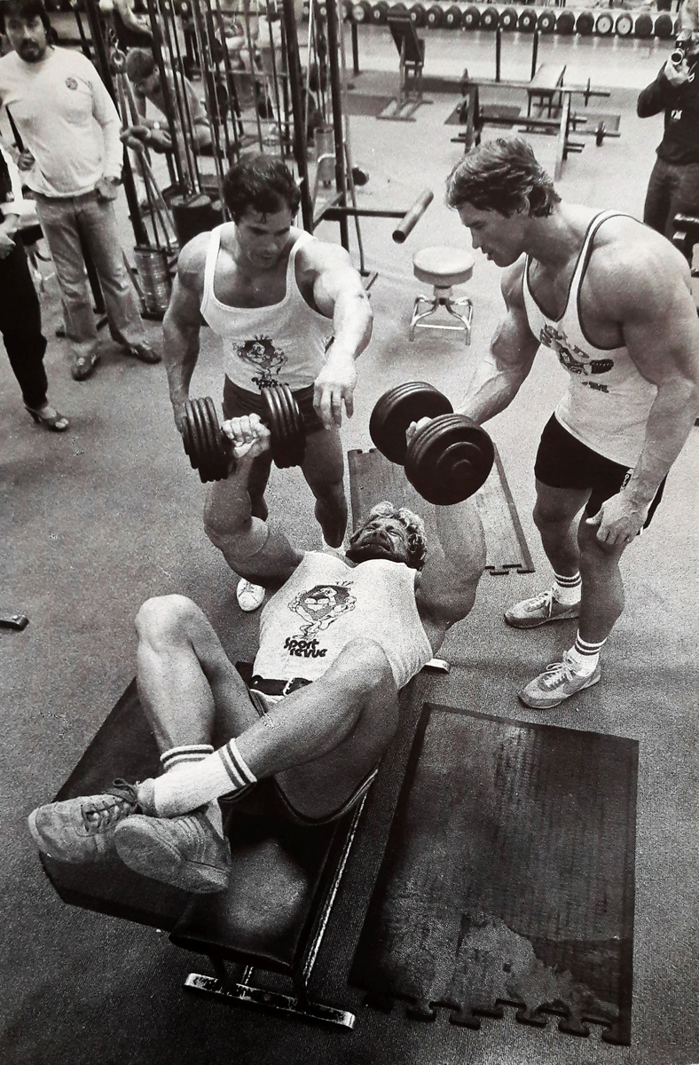 Franco Columbu, Jusup Wilkosz, Arnold Schwarzenegger�