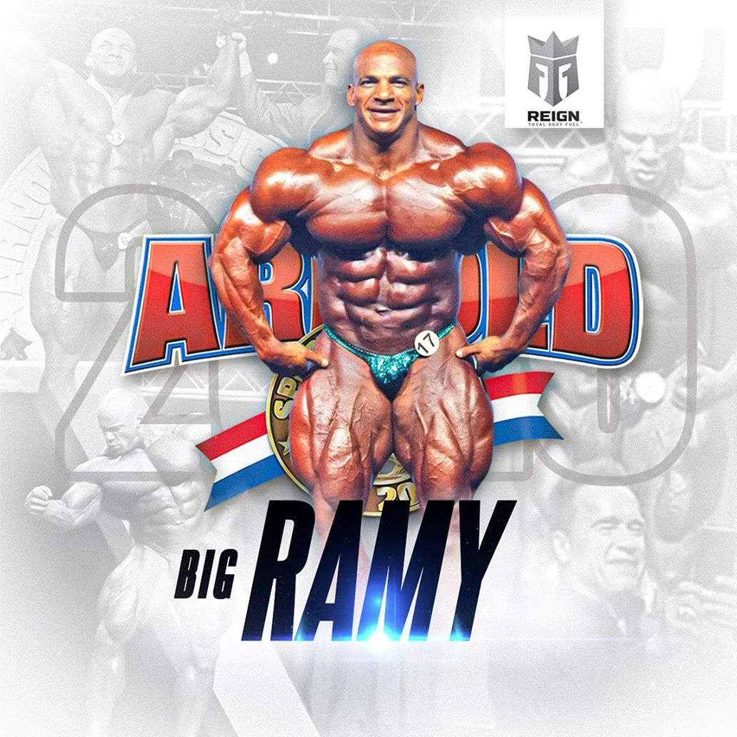 Mamdouh Elssbiay na propaga�n� grafice k Arnold Classic 2020