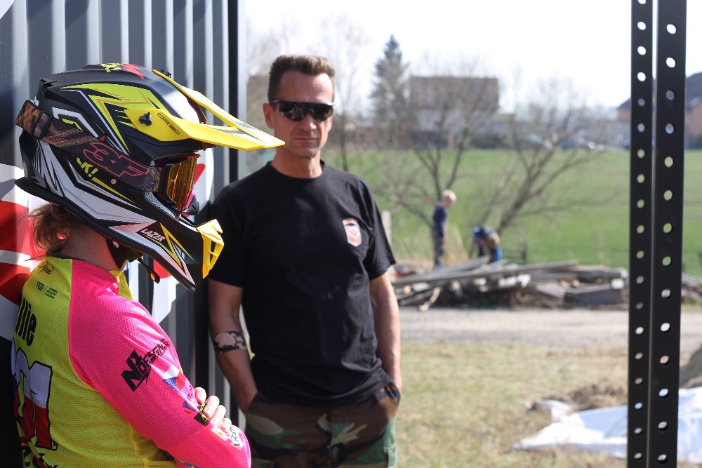 Olga "Ollie" Rou�kov� a Ludv�k Cimburek
