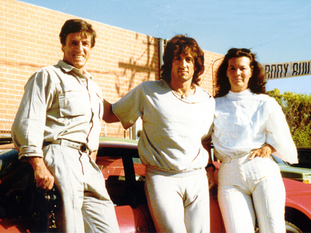 Juraj Vi�n�, Sylvester Stallone a Jurajova man�elka Alice