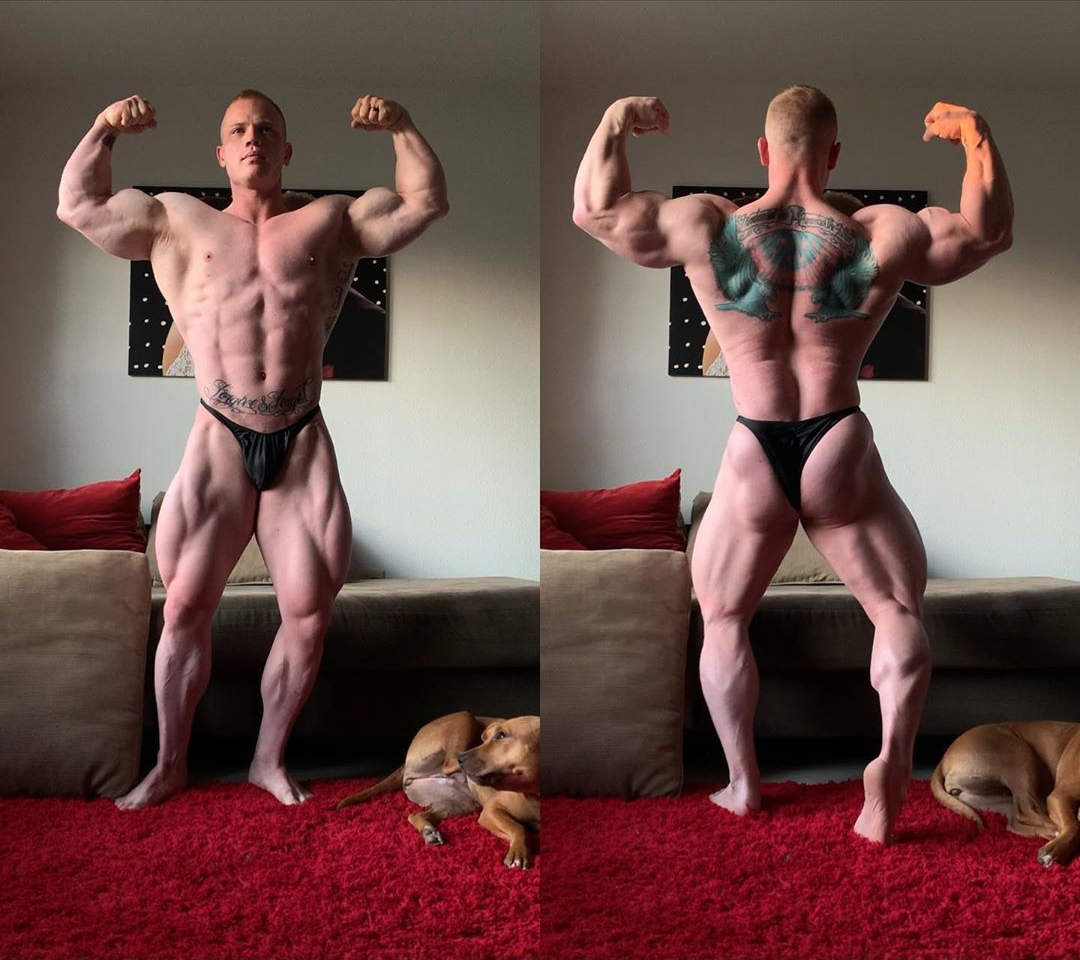Jason Hebert 10 t�dn� p�ed Wings of Strength Puerto Rico Pro 2020 p�i hmotnosti 92 kg