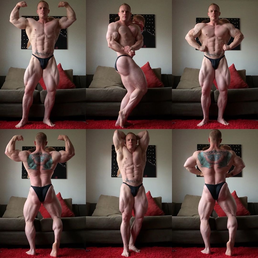 Jason Hebert 13 t�dn� p�ed Wings of Strength Puerto Rico Pro 2020 p�i hmotnosti 94 kg