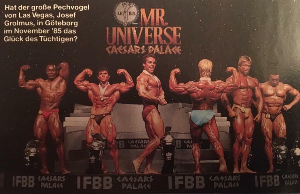 Josef Grolmus na mistrovstv� sv�ta 1984��