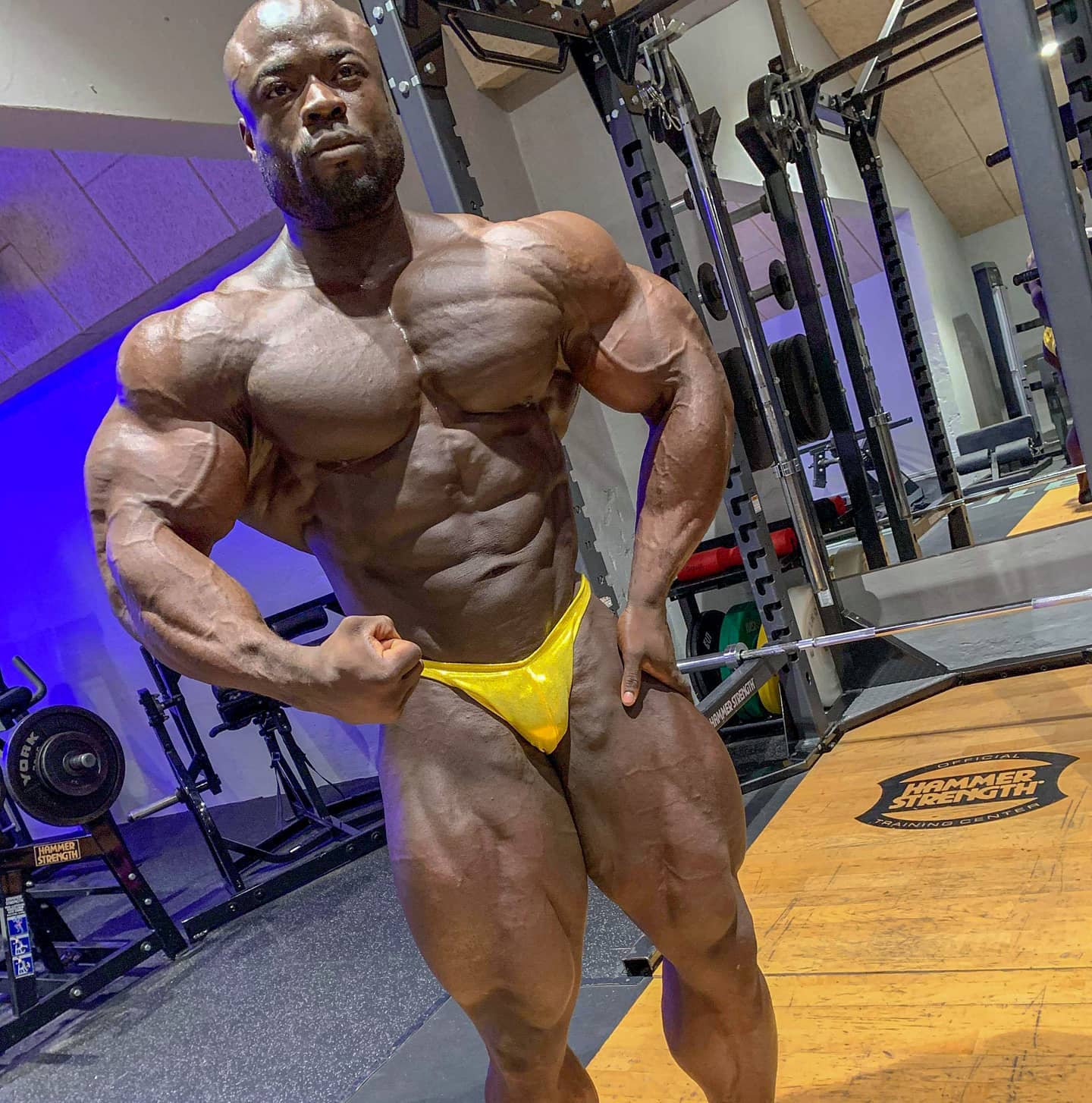Patrick Johnson 3 dny p�ed Wings of Strength Romania Muscle Fest Pro 2020