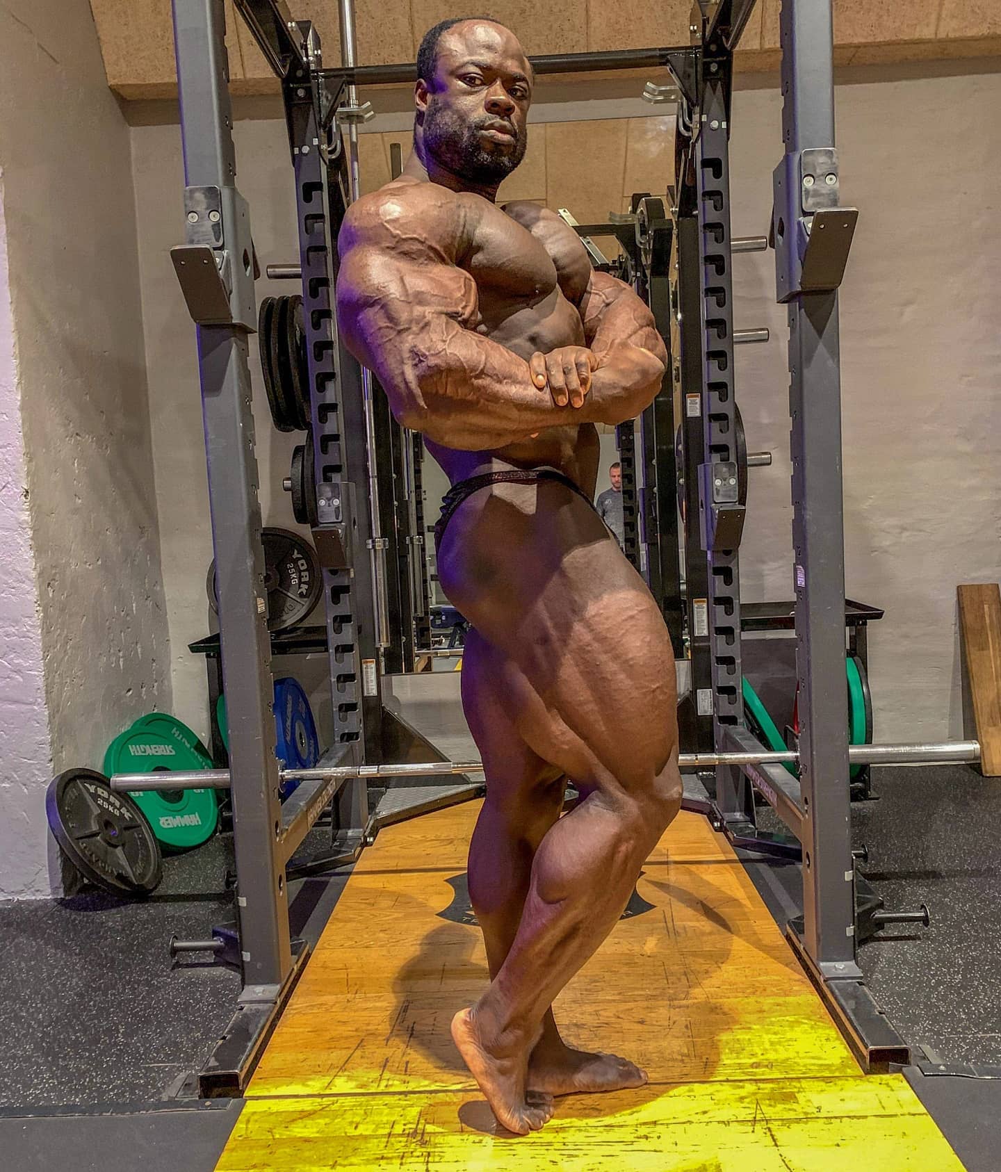 Patrick Johnson t�den p�ed Wings of Strength Romania Muscle Fest Pro 2020