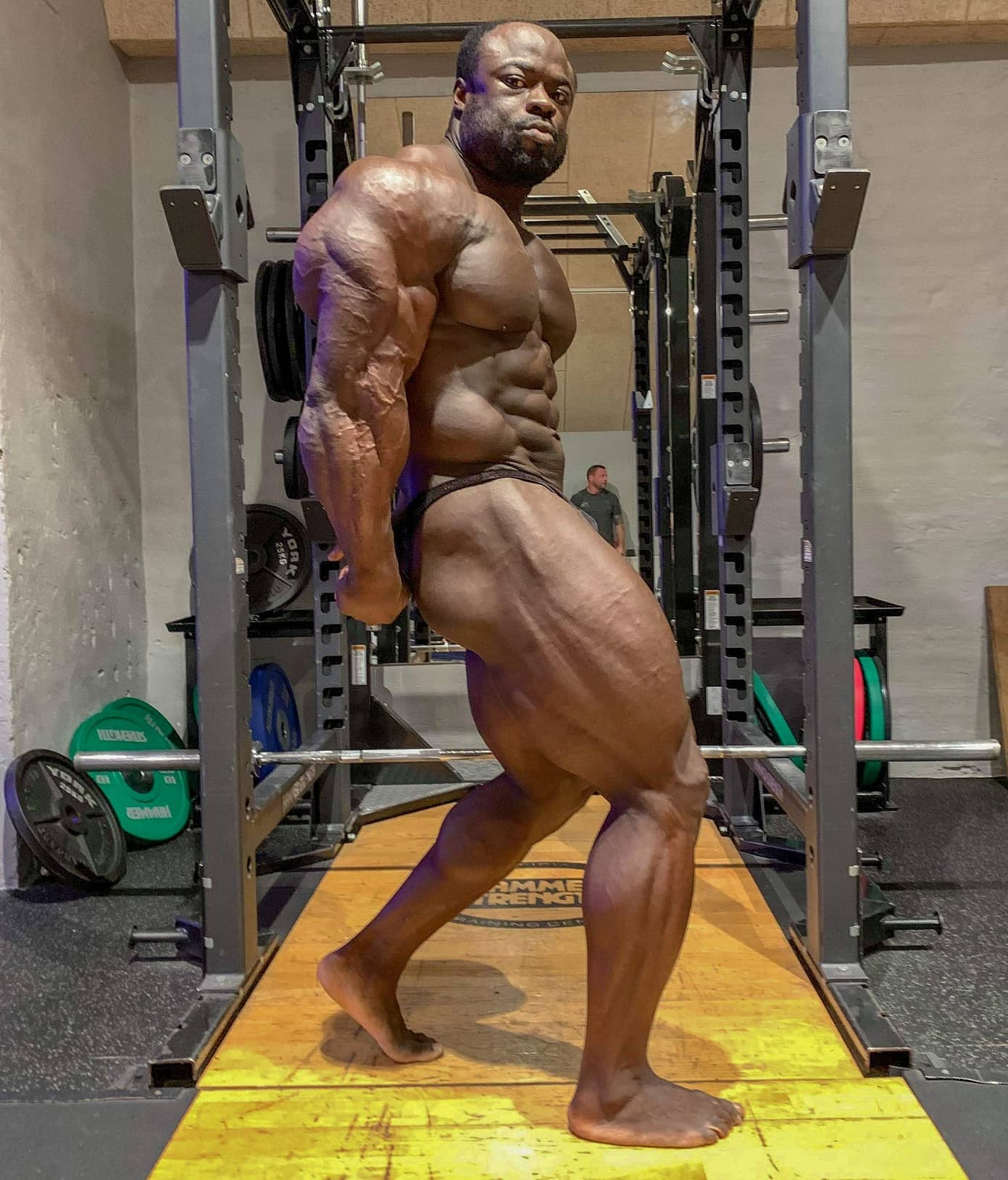 Patrick Johnson t�den p�ed Wings of Strength Romania Muscle Fest Pro 2020
