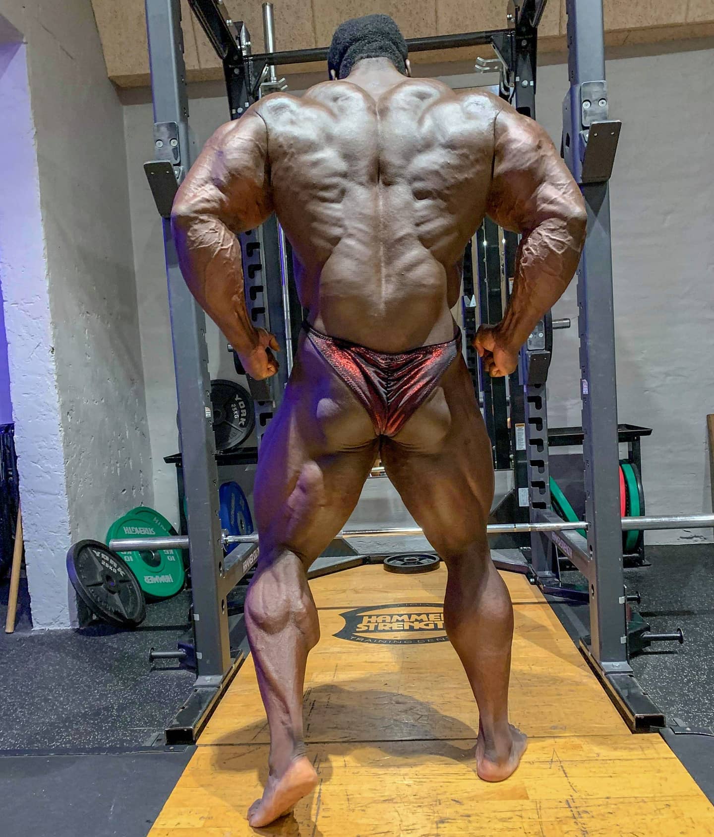 Patrick Johnson t�den p�ed Wings of Strength Romania Muscle Fest Pro 2020
