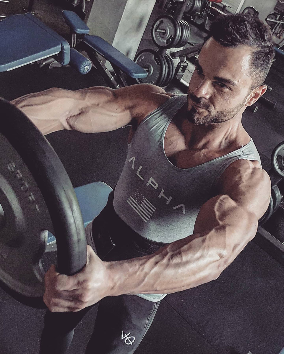 Luk� �erven� p�ed Arnold Classic Europe 2020